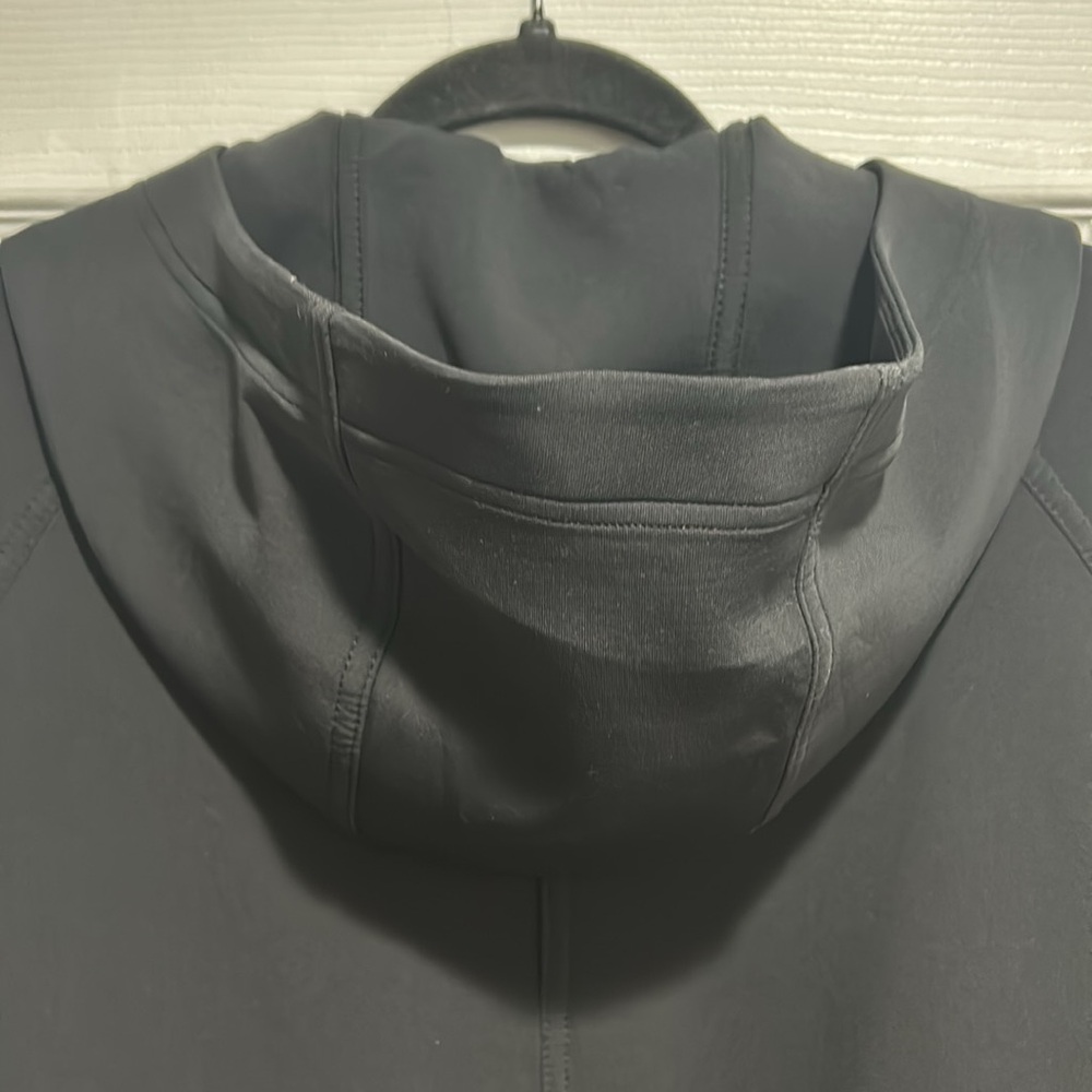 Lululemon Embrace the Space Jacket Hoodie Sz 12 Black Excellent Condition - Picture 7 of 16